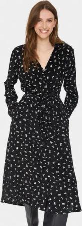 Saint Tropez Hemdblusenkleid BlancaSZ LS Dress Sommerkleid