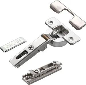Salice Möbelbeschlag 2 x Salice Topfband S700 110° Bohrbild T52 Nickel matt MPL Linear H3 (2 St)