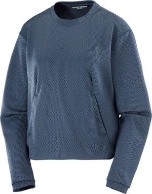 Salomon Damen Motomesh Crewneck Pullover