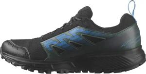 Salomon Wander Gore-Tex Wasserdichte Herren Trailrunning- und Wanderschuhe, Outdoor-bereit, Komfort durch Dämpfung, Sicherer Fußhalt, Black, 42 2/3