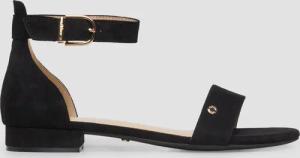 Sandalen in Leder-Optik