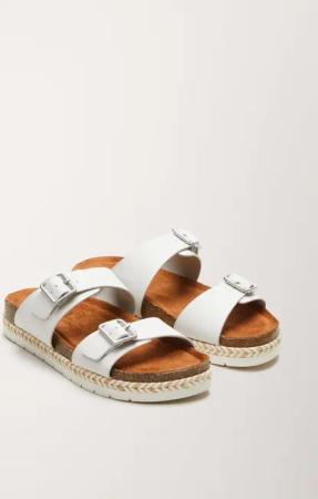 Sandalen mit Flecht-Detail