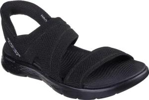 Sandalen Skechers Go Walk Flex Sandal-, Schwarz, Damen