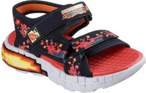 Sandalen Skechers Mega-splash 4k, Schwarz, Kinder