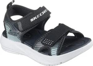Sandalen Skechers Microspec-splash, Schwarz, Kinder