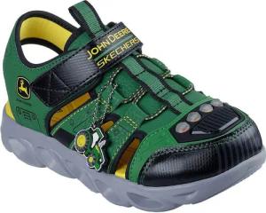 Sandalen Skechers S Lights-hypno-spla, Grün, Kinder