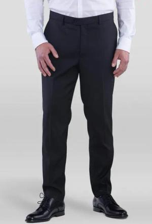 SANDER STELLAN Anzughose moderne Slim Fit Hose für Herren festlich, elegant