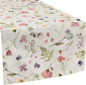 sander table + home Tischdecke Tischläufer "Marianne", Baumwolle Blumen