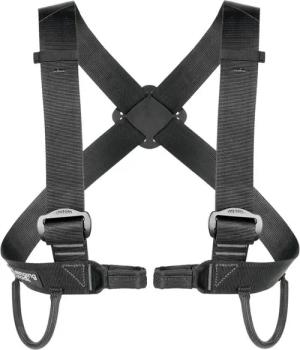 Sangles poitrine Singing Rock Aladin schwarz, leicht 240 g EN12277/UIAA