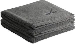Sansibar Sylt Handtuch Set Sansibar Sylt Handtuch 2er Set Frottier-Serie „Classic“, (2er Set), mit hochwertiger Sansibar Säbel-Stickerei