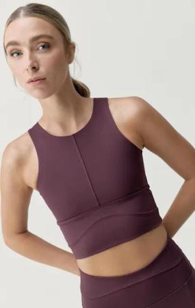 Saori Born Living Yoga Damen-Sportoberteil