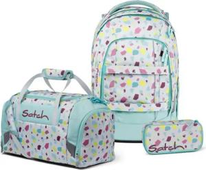 Satch Schulrucksack Pack (3tlg., inkl. Schlamperbox und Sporttasche)