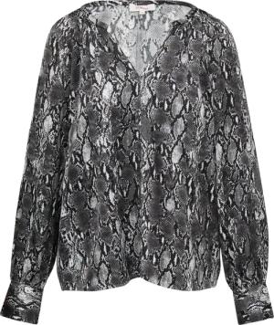 Satinbluse im Relaxed Fit