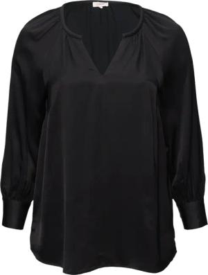 Satinbluse im Relaxed Fit