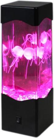 SATISFIRE LED Dekolicht Jellyfish Lampe Aquarium 3 schwebende Quallen Farbwechsel USB RGB, LED Classic, RGB (rot, grün, blau)