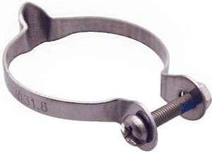 Satz von 3 Schellen für den Durchgang durch den Kanal P2R Vintage