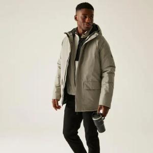 Savon Wasserdichte Atmungsaktive Isolierte Kapuzenjacke für Herren