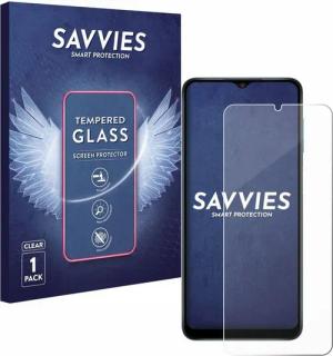 Savvies Displayschutzglas Schutzglas für Samsung Galaxy A12, Displayschutz 9H Glas Klar Transparent