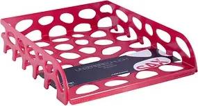 sax design Briefablage Voronoi rot DIN A4, 1 St.