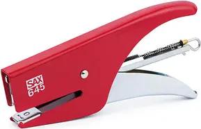 sax design Heftzange 645 rot, 1 St.