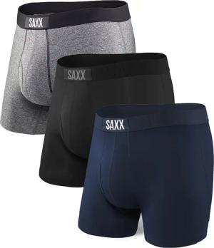 Saxx Underwear Herren Ultra Boxer Brief Fly 3er Pack