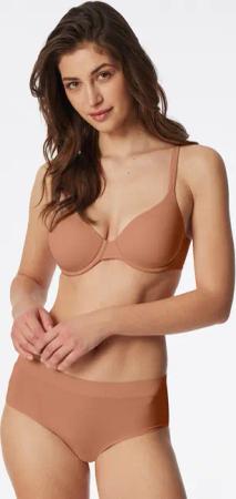 Schalen-BH mit Bügel und gleitenden Cups rost - Unique Micro 85D