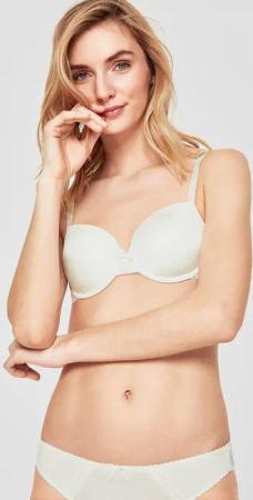 Schalen-BH mit Spitzenbesatz