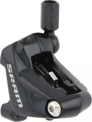 Scheibenbremssattel Assembly SRAM schwarz, Apex, Flatmount, inkl. Beläge