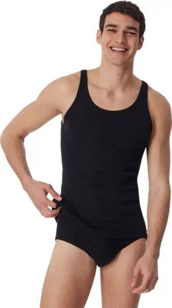 SCHIESSER - 3er Pack - Größe 2XL - schwarz