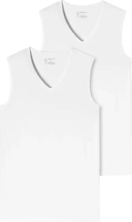 Schiesser Achselhemd "95/5" 2er-Pack, mit V-Ausschnitt