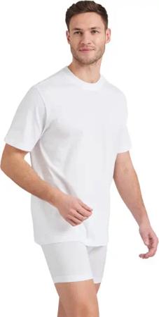 SCHIESSER - American T-Shirt 4er Pack - Größe M - weiß