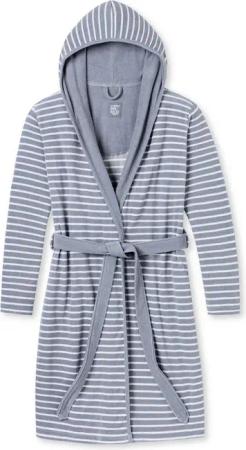 Schiesser Bademantel Damen Bademantel Baumwolle, Baumwolle