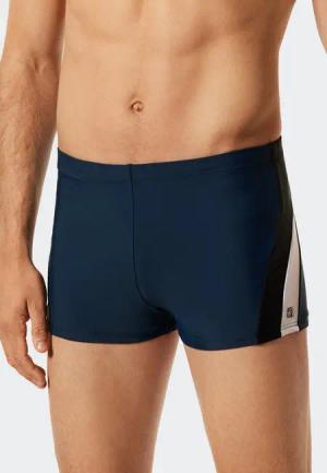 Schiesser Badepants Nautical Active mit komfortablem Innenslip, Bindekordel