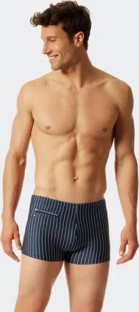 Schiesser Badeshorts Nautical Casual Innenslip, kleine Tasche mit RV, gestreift