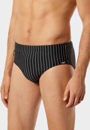 Schiesser Badeslip Nautical Casual mit weißen Streifen
