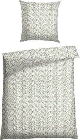 Schiesser Bettwäsche "Ditsy aus weicher Baumwolle mit dezentem Millefleur-Muster" 2 Stk. MADE IN GREEN by OEKO-TEX-zertifiziert