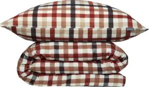 Schiesser Bettwäsche "James aus weichem Baumwollflanell mit traditionellen Karos" 2 Stk. Made in Green