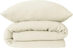 Schiesser Bettwäsche Molly aus supersofter Musselin-Qualität in gedeckten Farben, Musselin, 2 teilig, Made in Green