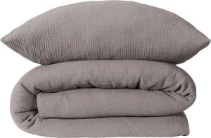 Schiesser Bettwäsche Molly aus supersofter Musselin-Qualität in gedeckten Farben, Musselin, 2 teilig, Made in Green