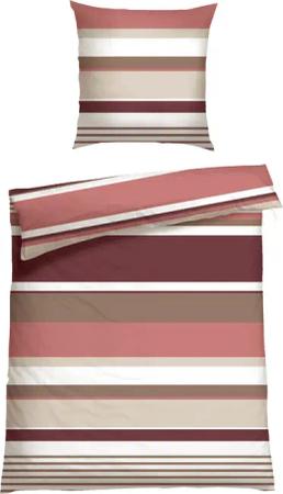 Schiesser Bettwäsche "Rexo aus weicher Baumwolle mit Streifen" 2 Stk. Made in Green