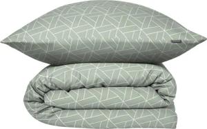 Schiesser Bettwäsche "Tris aus weicher Baumwolle mit grafischem Muster" 2 MADE IN GREEN by OEKO-TEX