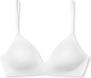 SCHIESSER BH gepadded ohne Bügel  Invisible Soft  weiss weiss | 80C