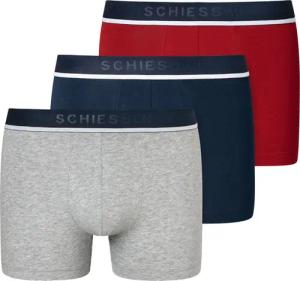 Schiesser Boxer 95/5 (3er-Pack) mit sportlichem Logo-Webgummibund