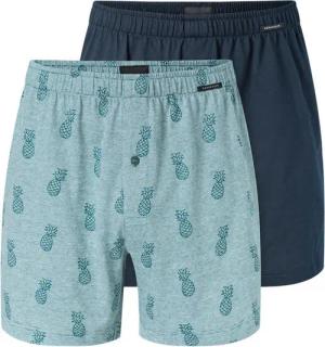 Schiesser Boxershorts 2er Pack Singel-Jersey (Spar-Set, 2-St) Boxershorts - Baumwolle - mit Eingriff - Atmungsaktiv