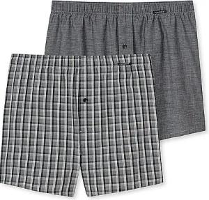 SCHIESSER Boxershorts 2er Pkg grau | S