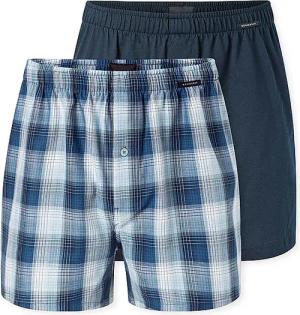 SCHIESSER Boxershorts 2er Pkg sortiert 3 blau | S