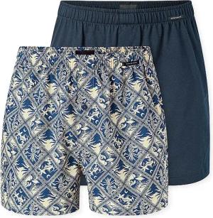 SCHIESSER Boxershorts 2er Pkg sortiert 5 blau | S