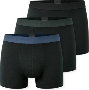 Schiesser Boxershorts 95/5 Multipacks (3er Pack) ohne Eingriff, Logobund, kurzes Bein