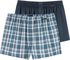 Schiesser Boxershorts Boxershorts Multipacks (2-St) Webboxer mit funktionaler Knopfleiste im 2er Pack