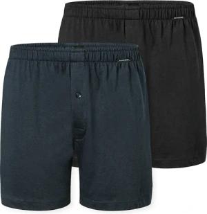 Schiesser Boxershorts "Boxershorts Multipacks" 2er Pack, lockere Passform, mit Eingriff, Gummizug